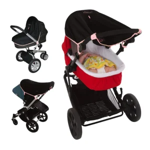 Black with Soft Pink Trim