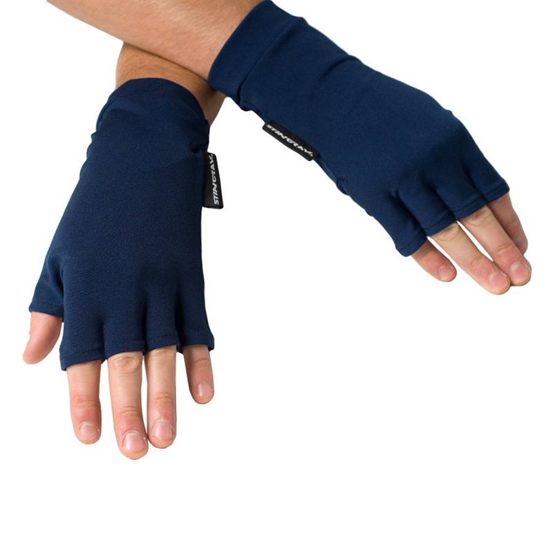 ULTNICE UV Protection Fingerless Gloves Half Hand Short Gloves Sun Block for Driving 