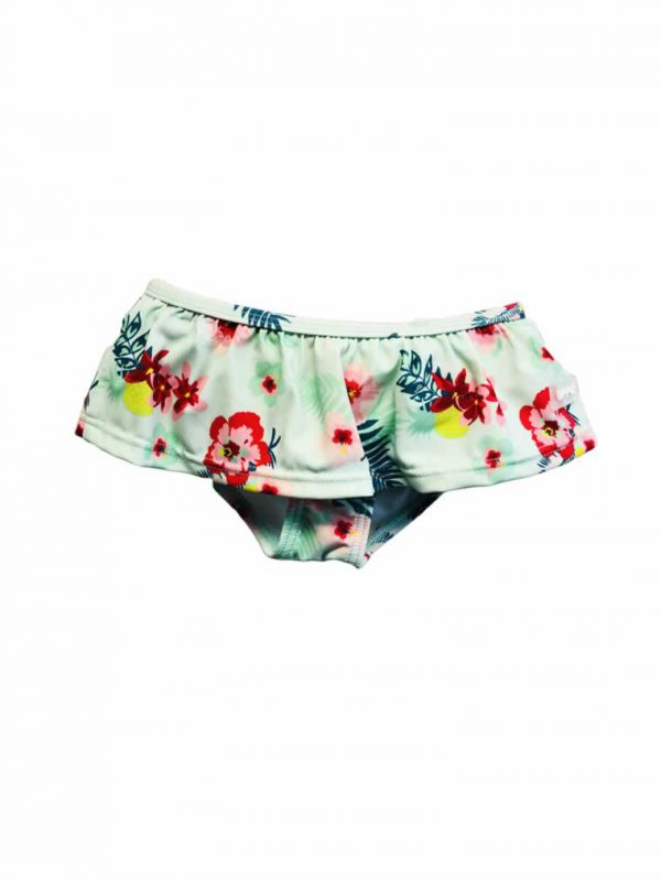 banz swimwear Mint Floral Bikini Bottom